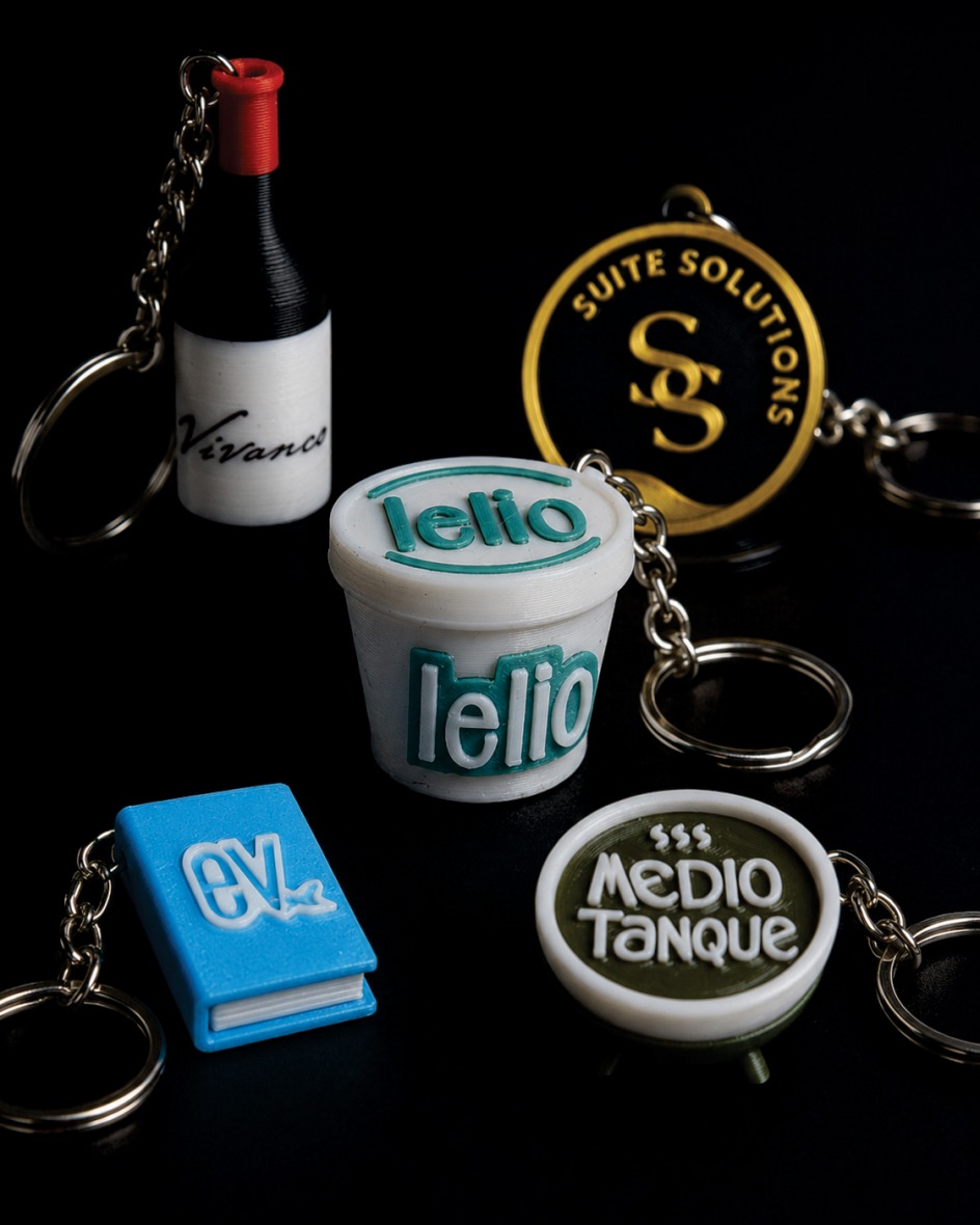 Llaveros 3D personalizados